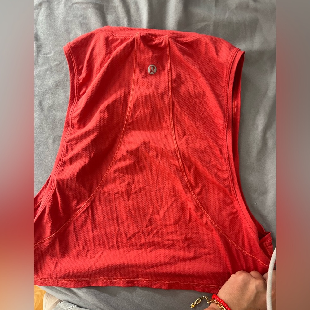 lululemon athletica Red Women's Top